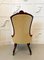 Victorian 19th Century Walnut Inlaid Chair, Image 4