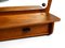 Dänischer Teak Wandspiegel mit Ablage und Schubladen, 1960er 14