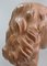 Art Deco Terracotta Bust of a Young Girl by J.C. Guéro, Early 20th Century, Image 13