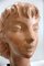 Art Deco Terracotta Bust of a Young Girl by J.C. Guéro, Early 20th Century, Image 6