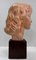 Buste de Jeune Fille Art Déco en Terracotta par JC Guéro, Début 20ème Siècle 10