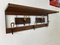 Modernist Brass, Teak & Metal Coat Rack, 1950s 11