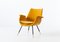 Velvet Armchair by Gastone Rinaldi, 1950s 1