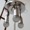 Vintage German Two-Tone Opaline Glass Pendant Lamp by Peter Behrens 4