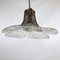 Murano Glass Flower Ceiling Lamp by Carlo Nason for Mazzega, 1970s 9