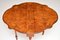 Antique Burr Walnut Drop-Leaf Sutherland Side Table 7