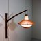 Adjustable Teak & Glass Sconce, 1960s 10