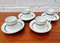 Vintage Blue & Gold Espresso Cups & Saucers from Richard Ginori, Set of 4 6