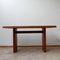 Mid-Century French Elm T14 Dining Table by Pierre Chapo 2