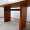 Mid-Century French Elm T14 Dining Table by Pierre Chapo 7