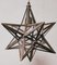Lampada da soffitto vintage a forma di stella argentata, Immagine 2