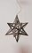 Vintage Silver Star Ceiling Lamp 8