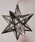 Vintage Silver Star Deckenlampe 1