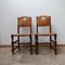 Mid-Century French Rush Chairs, Set of 2 1