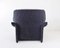 Black & Grey Portovenere Lounge Chair by Vico Magistretti for Cassina, 1980s, Image 14