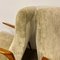 Sand-Colored Velvet Lounge Chairs, 1950s, Set of 2, Image 3