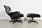 Fauteuil avec Ottomane par Charles et Ray Eames pour Herman Miller, 1970s, Set de 2 6