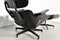 Lounge Chair with Ottoman by Charles and Ray Eames for Herman Miller, 1970s, Set of 2 7