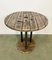 Round Industrial Coffee Table, 1960s, Image 2
