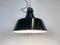 Industrial Black Enamel Pendant Lamp with Cast Iron Top from Elektrosvit, 1970s 9
