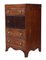 Large Georgian Flame Mahogany Nightstand, 1800s, Image 1