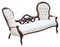 Fauteuil Victorien en Noyer, 1860s 11