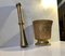 Tunisian Bronze Pestle & Mortar with Silver & Copper Inlay from LNS, 1960s 2