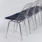 Flamingo Wire Chairs by Braakman and Dekker for Pastoe, 1960s, Set of 4 8