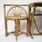 Bamboo and Rattan Table & Chairs Set, 1970s 5