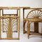 Bamboo and Rattan Table & Chairs Set, 1970s 4