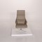 Fauteuil Vert Olive et Cuir Marron de Ligne Roset 7