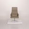 Olive Green & Brown Leather Armchair from Ligne Roset 6