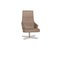 Olive Green & Brown Leather Armchair from Ligne Roset 1