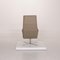 Olive Green & Brown Leather Armchair from Ligne Roset 9