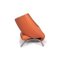 Danaide Orange Leather 2-Seater Sofa from Leolux 10