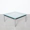 Tavolino da caffè Lc10-p in metallo cromato di Le Corbusier per Cassina, Immagine 1