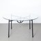 Table with Round Glass Top by Nina Freed for Philippe Starck, Image 1