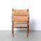 Antique Wicker Armchair, Image 4