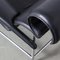 Postmodern Black Leather Armchair, Image 13