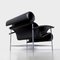 Postmodern Black Leather Armchair 9