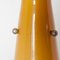 Ocher Yellow Elongated Pear Shaped Drop Lamp, Image 2