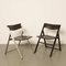 Model P08 Black Stainless Folding Chair by Justus Kolberg for Tecno 15