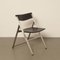 Model P08 Black Stainless Folding Chair by Justus Kolberg for Tecno, Image 18
