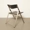 Model P08 Black Stainless Folding Chair by Justus Kolberg for Tecno 14