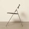 Model P08 Black Stainless Folding Chair by Justus Kolberg for Tecno 3