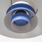 Lampe à Suspension PH5 Bleue par Poul Henningsen pour Louis Poulsen 6