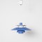 PH5 Blue Pendant Light by Poul Henningsen for Louis Poulsen, Image 10