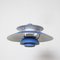 PH5 Blue Pendant Light by Poul Henningsen for Louis Poulsen, Image 3