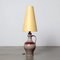 West German Style Brown Table Lamp, Image 1