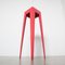 Red Standing Table by Nel Verschuuren 3